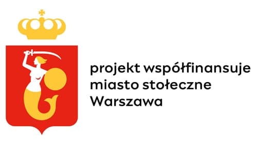 Znak promocyjny m.st. Warszawy - Zakochaj się w Warszawie